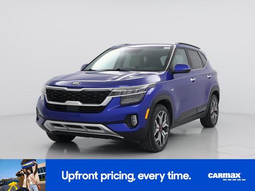 Blue 2021 Kia Seltos SX