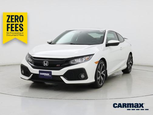 White 2018 Honda Civic SI