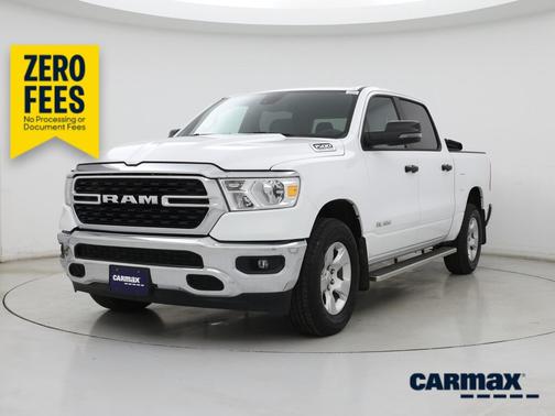 White 2023 RAM 1500 Bighorn