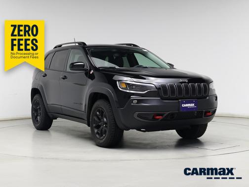 Black 2022 Jeep Cherokee Trailhawk