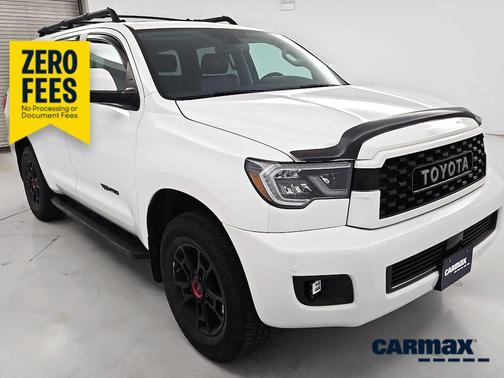 White 2020 Toyota Sequoia TRD Pro