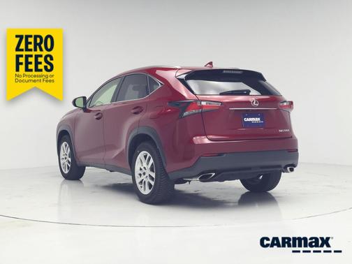Red 2016 Lexus NX 200t