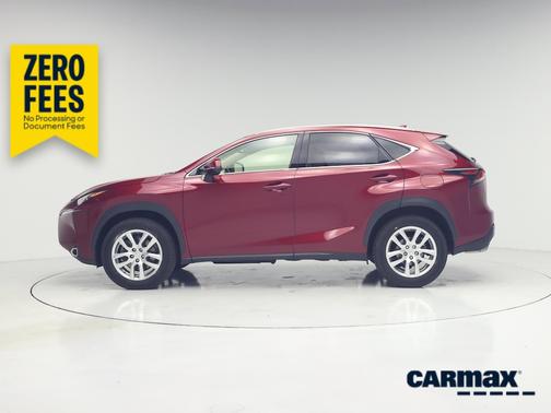 Red 2016 Lexus NX 200t