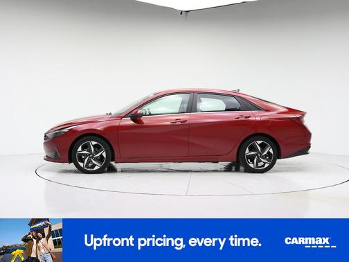Red 2023 Hyundai ELANTRA HEV Limited