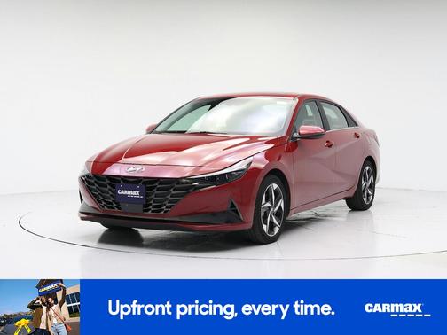 Red 2023 Hyundai ELANTRA HEV Limited