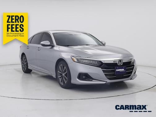 Silver 2021 Honda Accord EX-L