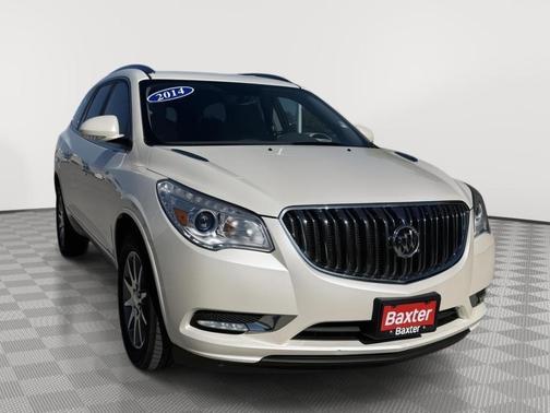 White Diamond Tri-Coat 2014 Buick Enclave Leather