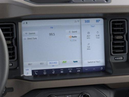 Oxford White 2026 Ford Bronco Big Bend