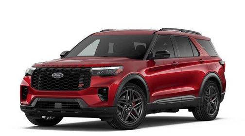 Rapid Red Metallic Tinted Clearcoat 2026 Ford Explorer ST