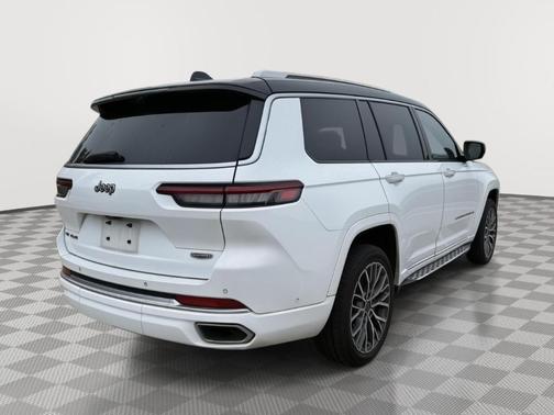 Bright White Clearcoat 2022 Jeep Grand Cherokee L Summit