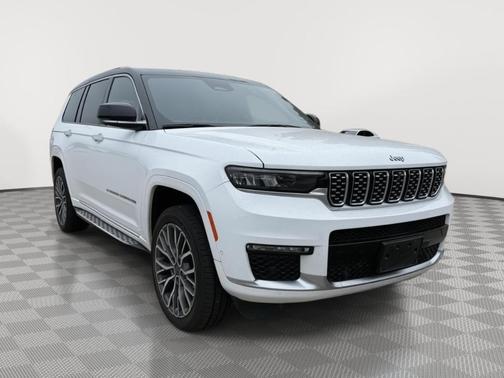 Bright White Clearcoat 2022 Jeep Grand Cherokee L Summit