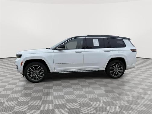 Bright White Clearcoat 2022 Jeep Grand Cherokee L Summit