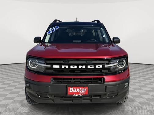 Rapid Red Metallic Tinted Clearcoat 2021 Ford Bronco Sport Outer Banks