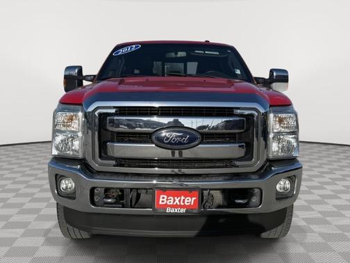 Vermillion Red 2012 Ford F-250 Lariat