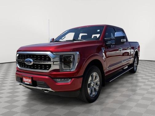 Rapid Red Metallic Tinted Clearcoat 2023 Ford F-150 Platinum