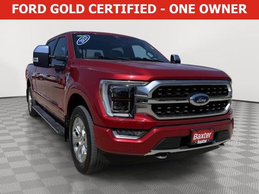 Rapid Red Metallic Tinted Clearcoat 2023 Ford F-150 Platinum