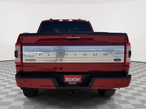 Rapid Red Metallic Tinted Clearcoat 2023 Ford F-150 Platinum
