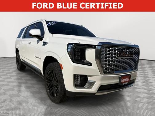 White Frost Tri-Coat 2022 GMC Yukon XL Denali