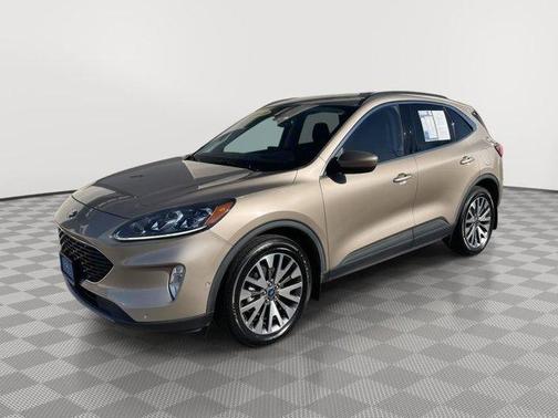 Desert Gold 2021 Ford Escape Titanium