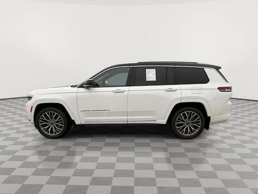 Bright White Clearcoat 2023 Jeep Grand Cherokee L Summit