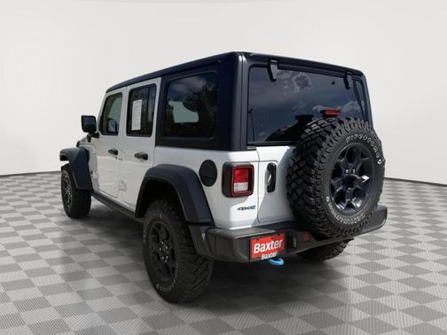Bright White Clearcoat 2023 Jeep Wrangler 4xe Base