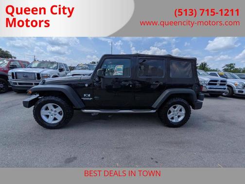 Black 2009 Jeep Wrangler Unlimited X