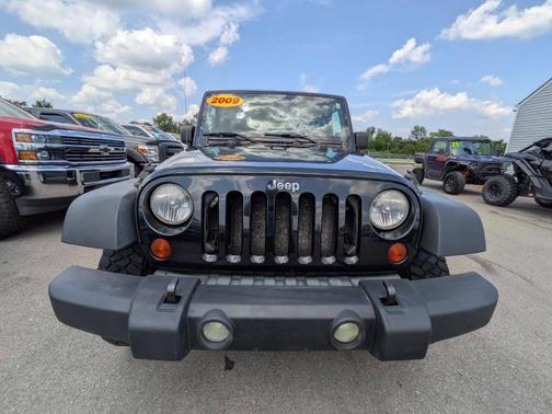 Black 2009 Jeep Wrangler Unlimited X