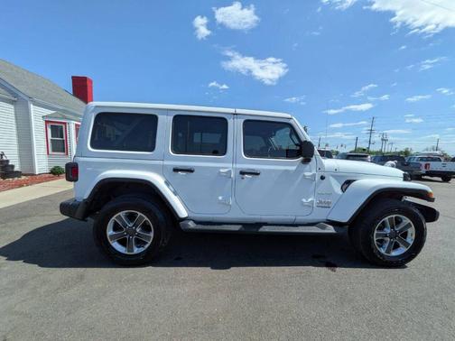 White 2021 Jeep Wrangler Unlimited Sahara