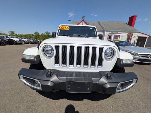 White 2021 Jeep Wrangler Unlimited Sahara