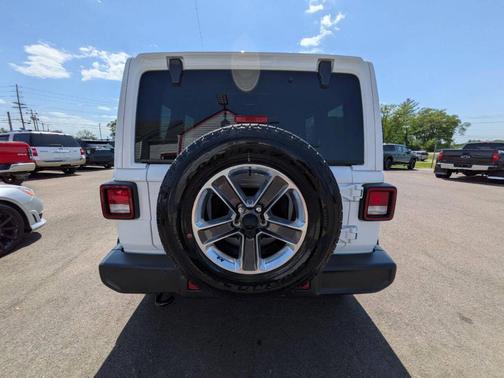 White 2021 Jeep Wrangler Unlimited Sahara