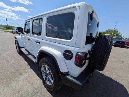 White 2021 Jeep Wrangler Unlimited Sahara