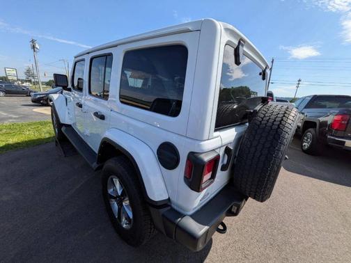 White 2021 Jeep Wrangler Unlimited Sahara