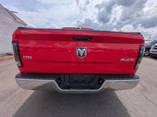 Red 2018 RAM 1500 SLT