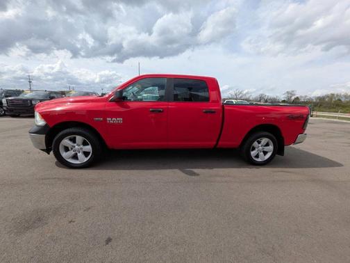 Red 2018 RAM 1500 SLT