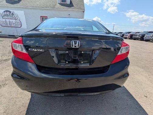 Black 2012 Honda Civic LX