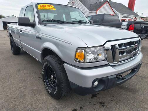 Silver 2010 Ford Ranger XLT