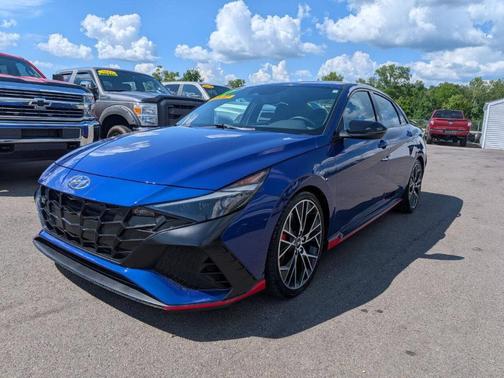 Blue 2022 Hyundai ELANTRA N Base