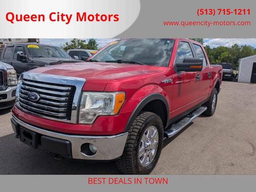 Burgundy 2012 Ford F-150 XLT
