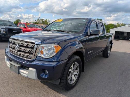Blue 2011 Suzuki Equator Sport