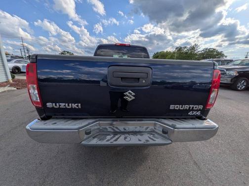 Blue 2011 Suzuki Equator Sport