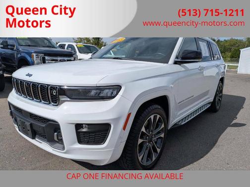 Off White 2021 Jeep Grand Cherokee L Overland