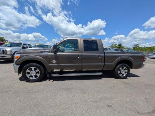 Brown 2015 Ford F-350 Lariat Super Duty