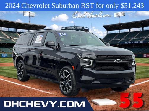 Black 2024 Chevrolet Suburban RST
