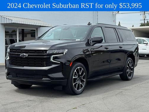 Black 2024 Chevrolet Suburban RST