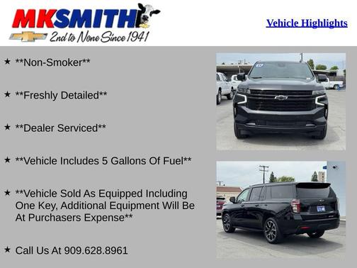 Black 2024 Chevrolet Suburban RST