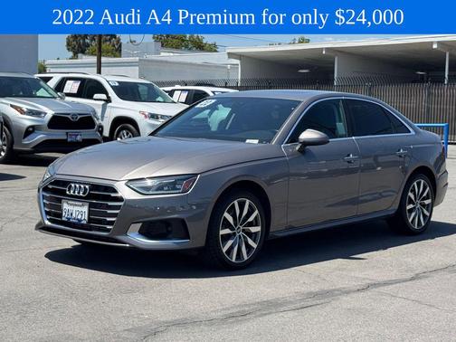 Terra Gray Metallic 2022 Audi A4 40 Premium