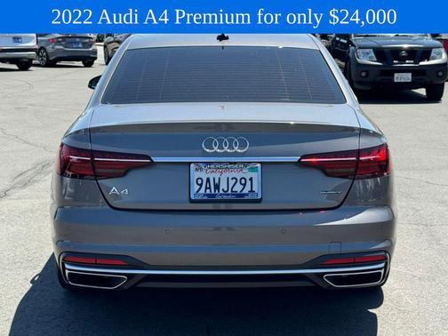 Terra Gray Metallic 2022 Audi A4 40 Premium