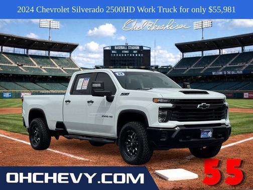 Summit White 2024 Chevrolet Silverado 2500 WT