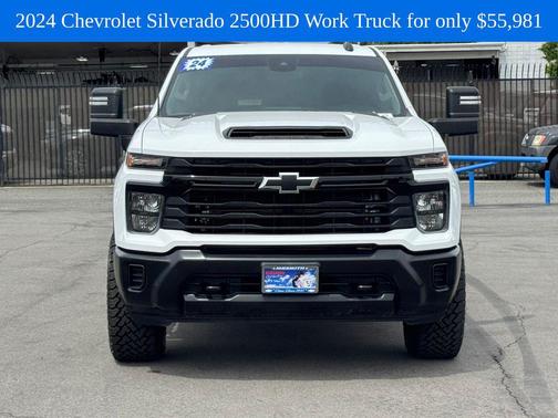 Summit White 2024 Chevrolet Silverado 2500 WT