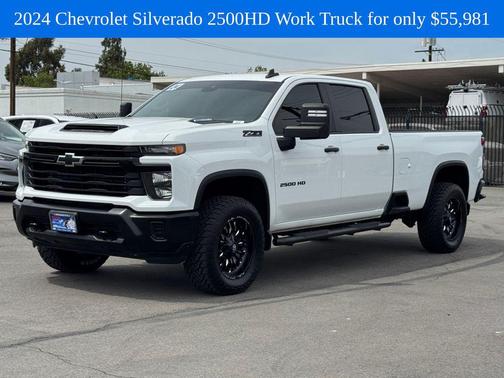 Summit White 2024 Chevrolet Silverado 2500 WT